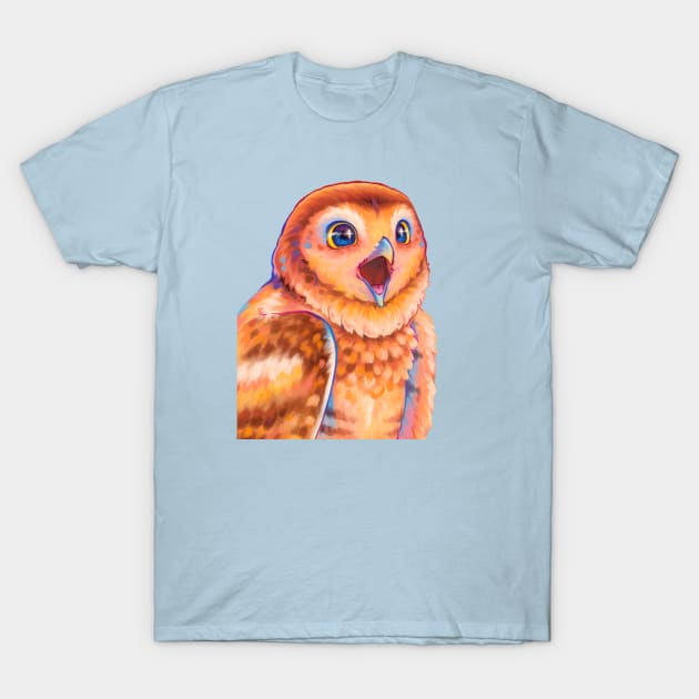 Owl art T-Shirt by LilianaTikage